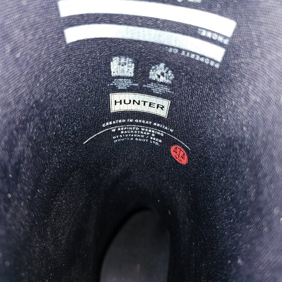 Hunter Refined Webbing boots size 6 in Slate - Picture 14 of 14